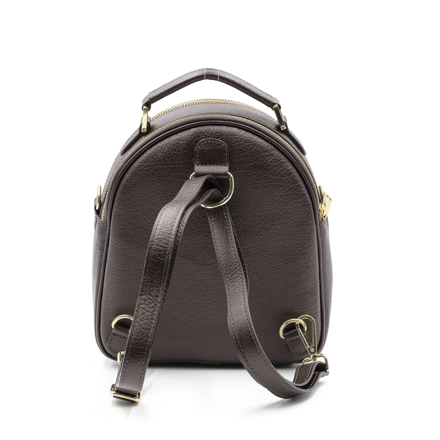 Valleycomfy Zaino Donna Piccolo In Pelle PU - Borsa A Tracolla Multiuso Per Città E Viaggi (Marrone, M)
