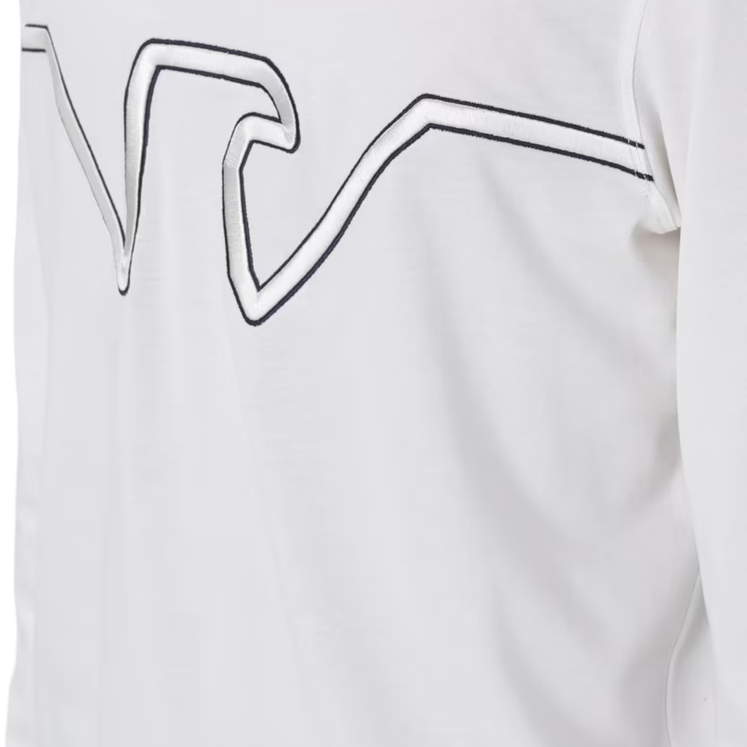 EMPORIO ARMANI T-SHIRT UOMO MANICA LUNGA CON LOGO FRONTALE - 6D1TDU1JWZZ - immagine 3