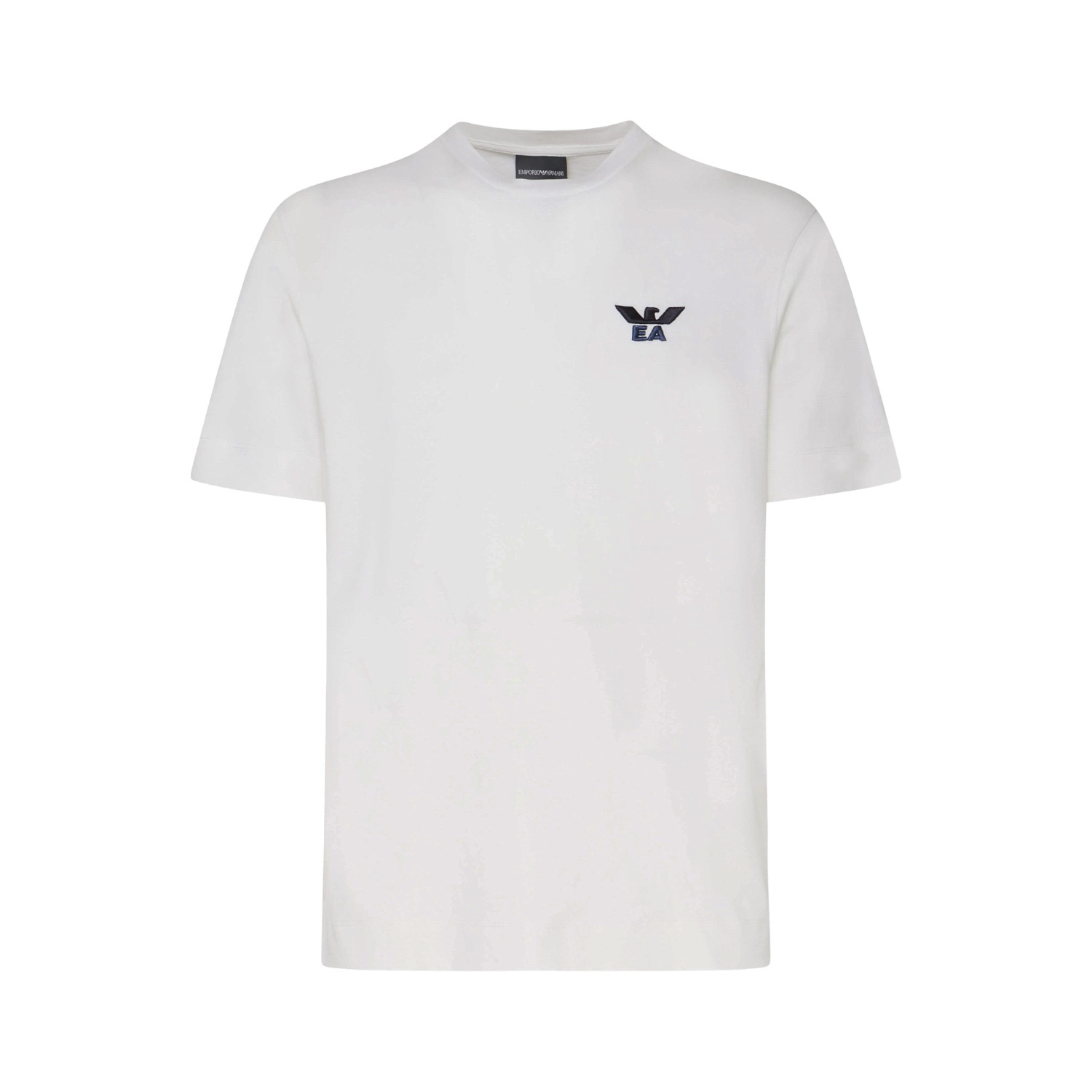 EMPORIO ARMANI T-SHIRT UOMO CON LOGO RICAMATO SUL PETTO - 6D1TM11JOCZ