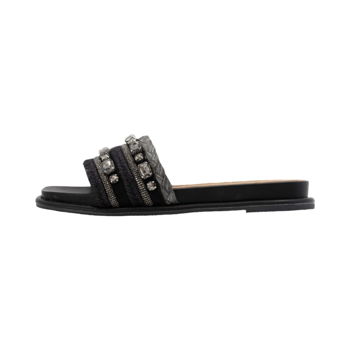 Sandalo Ciabatta Donna con Fascia Gioiello IKAROS - 26260
