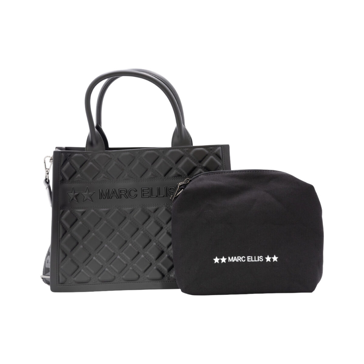 Borsa Shopper Marc Ellis Trapuntata con Pochette - FLAT.BUBY.WAVE.M