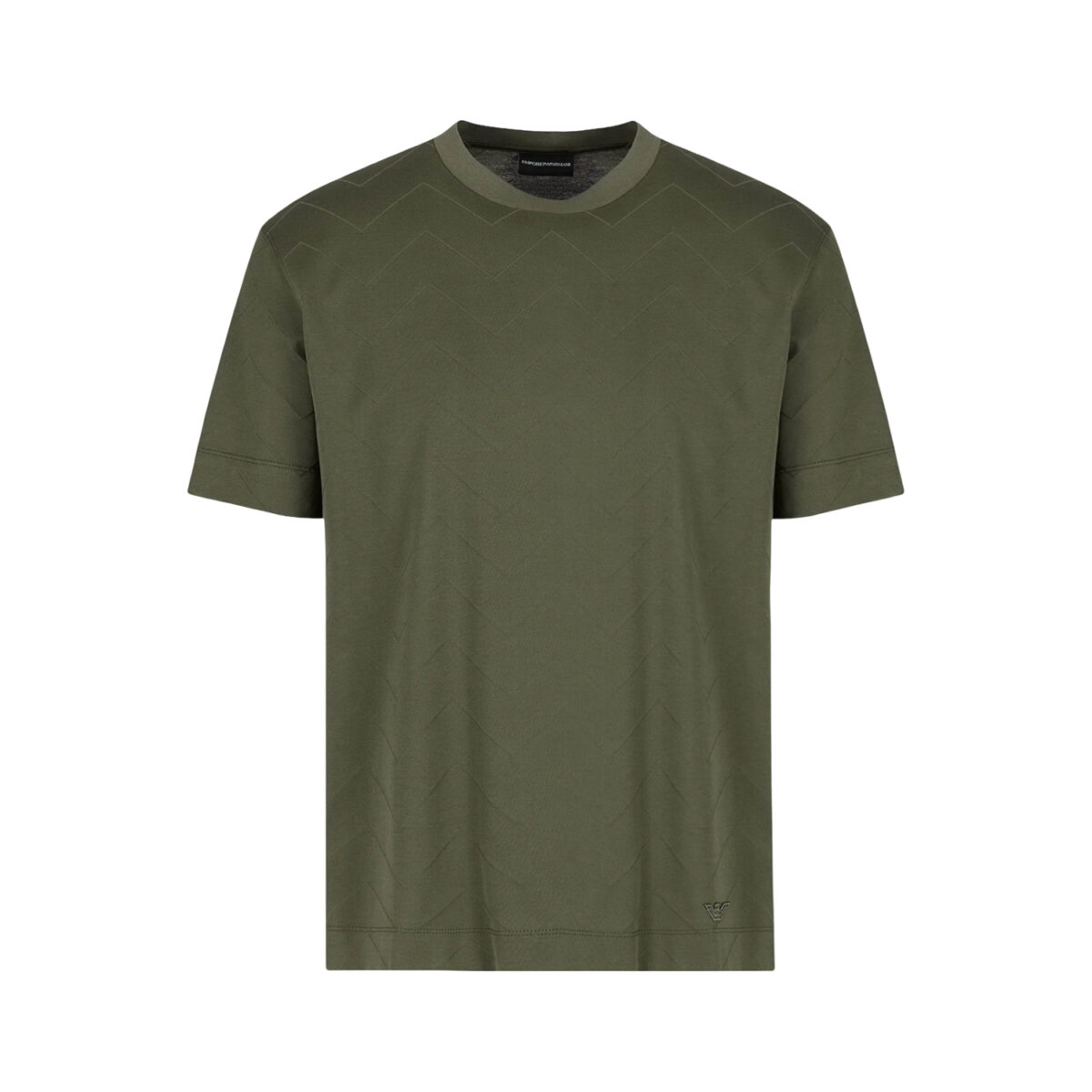 EMPORIO ARMANI T-SHIRT UOMO CON MOTIVO GEOMETRICO - 6R1TDN1JGYZ