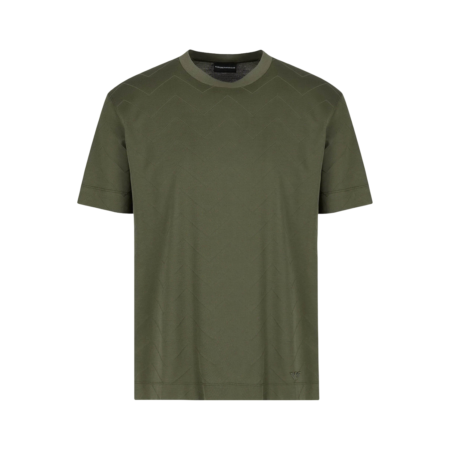 EMPORIO ARMANI T-SHIRT UOMO CON MOTIVO GEOMETRICO - 6R1TDN1JGYZ