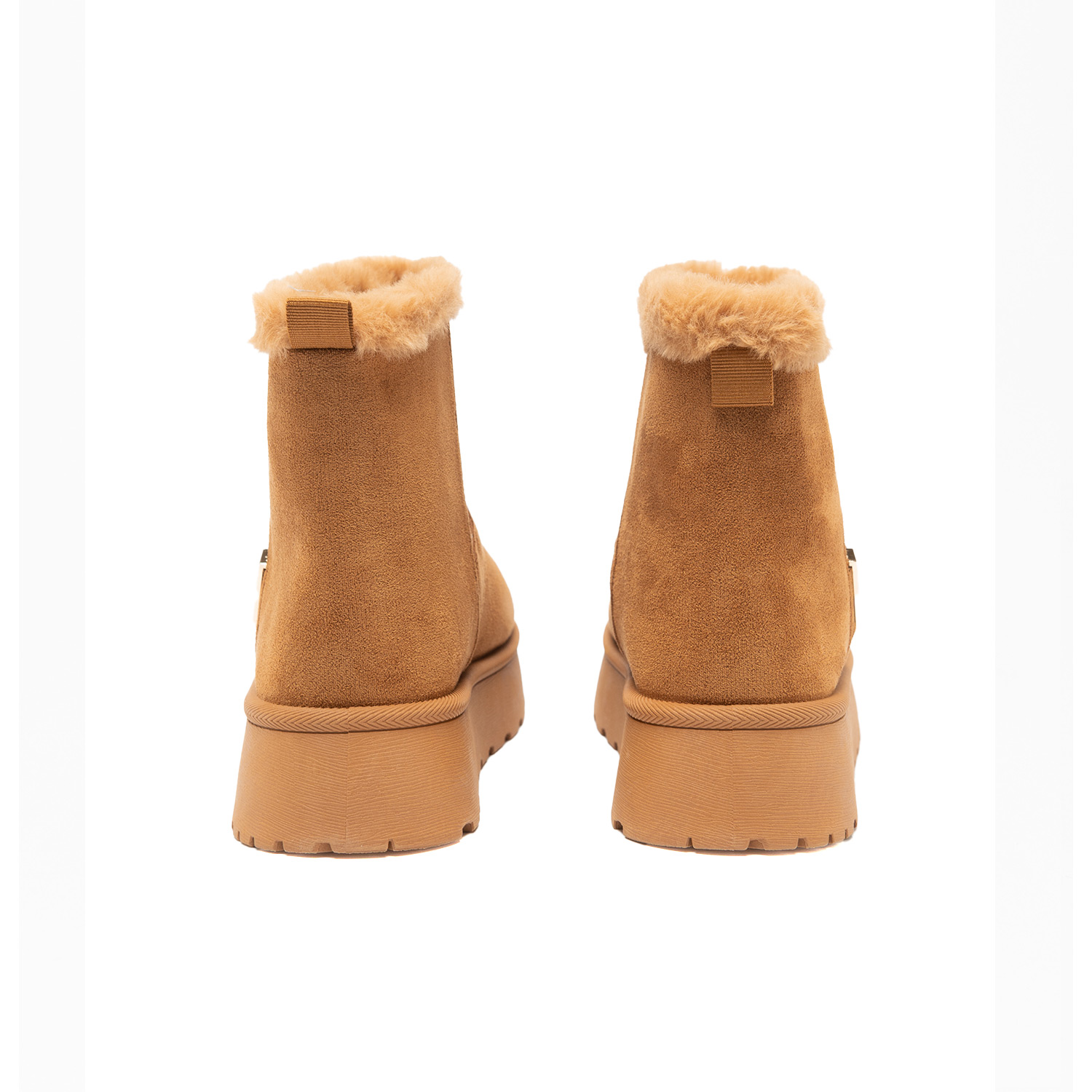 ARtray Stivali Alla Caviglia Donna Vittoriani Con Lacci E Cerniera Laterale - Stivaletti Retrò Con Plateau - Scarpe Invernali Con Memory Foam - Comode E Impermeabili