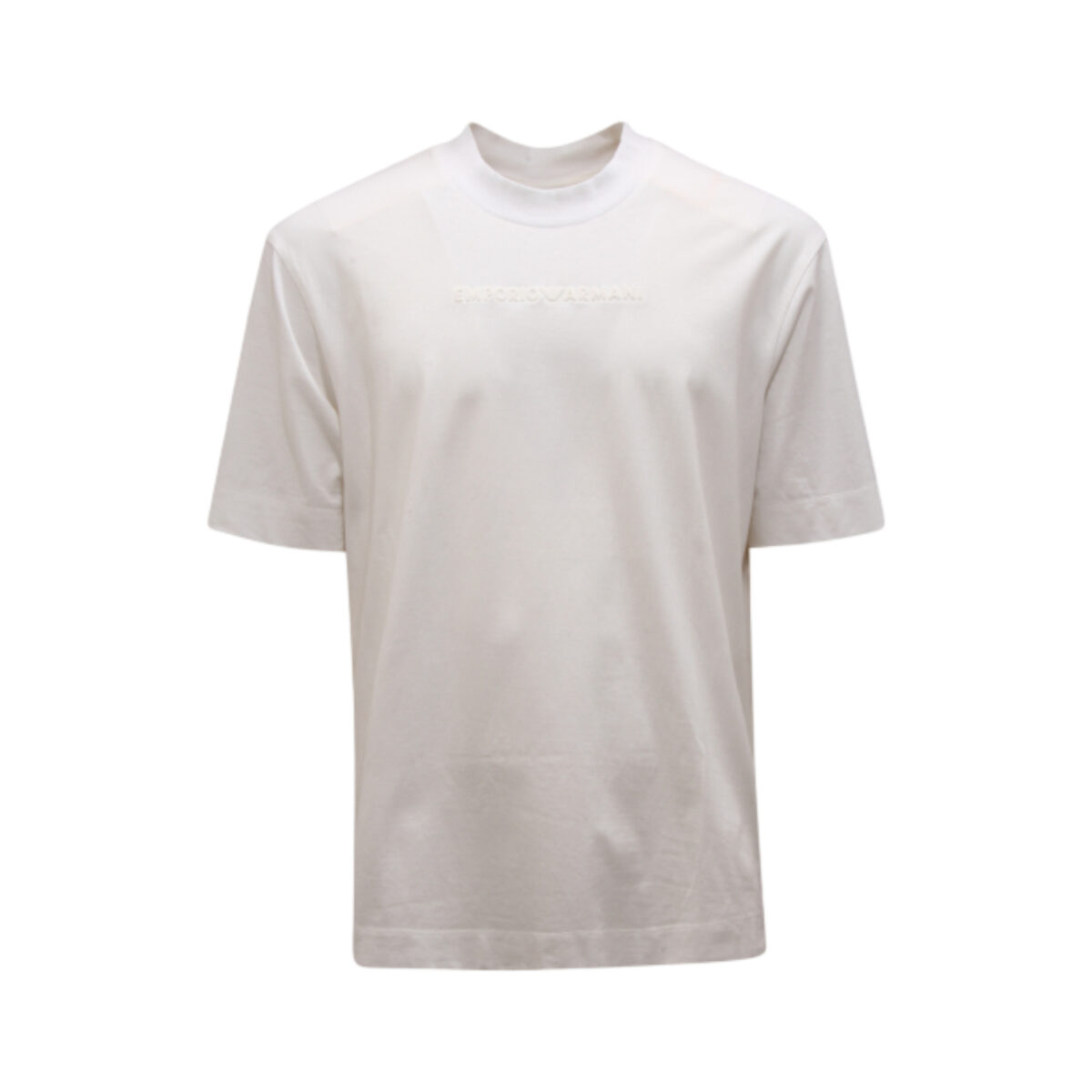 EMPORIO ARMANI T-SHIRT UOMO CON LOGO IN RILIEVO - 6D1TQ11JPVZ