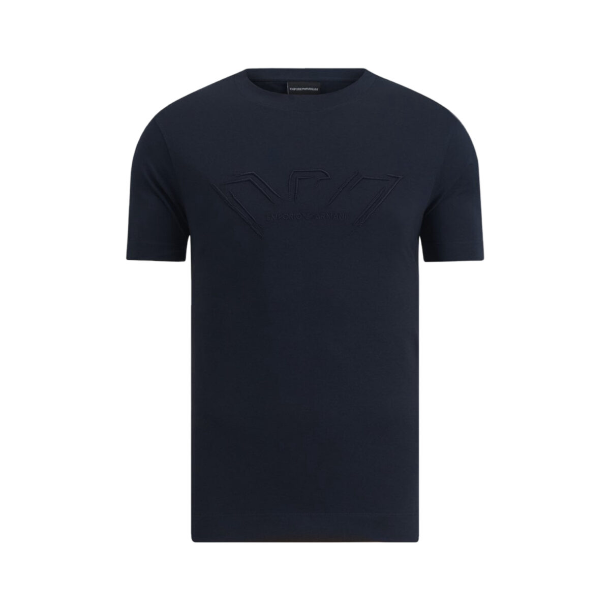 EMPORIO ARMANI T-SHIRT UOMO CON MAXI LOGO FRONTALE - 6D1TQ71JOCZ