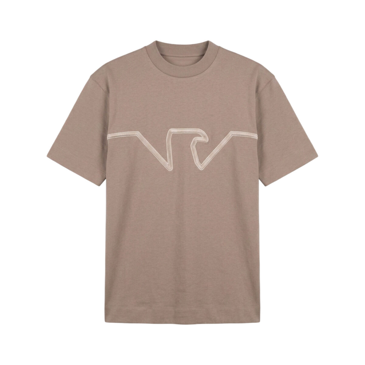 EMPORIO ARMANI T-SHIRT UOMO CON MAXI LOGO FRONTALE - 6D1TQ91JWZZ