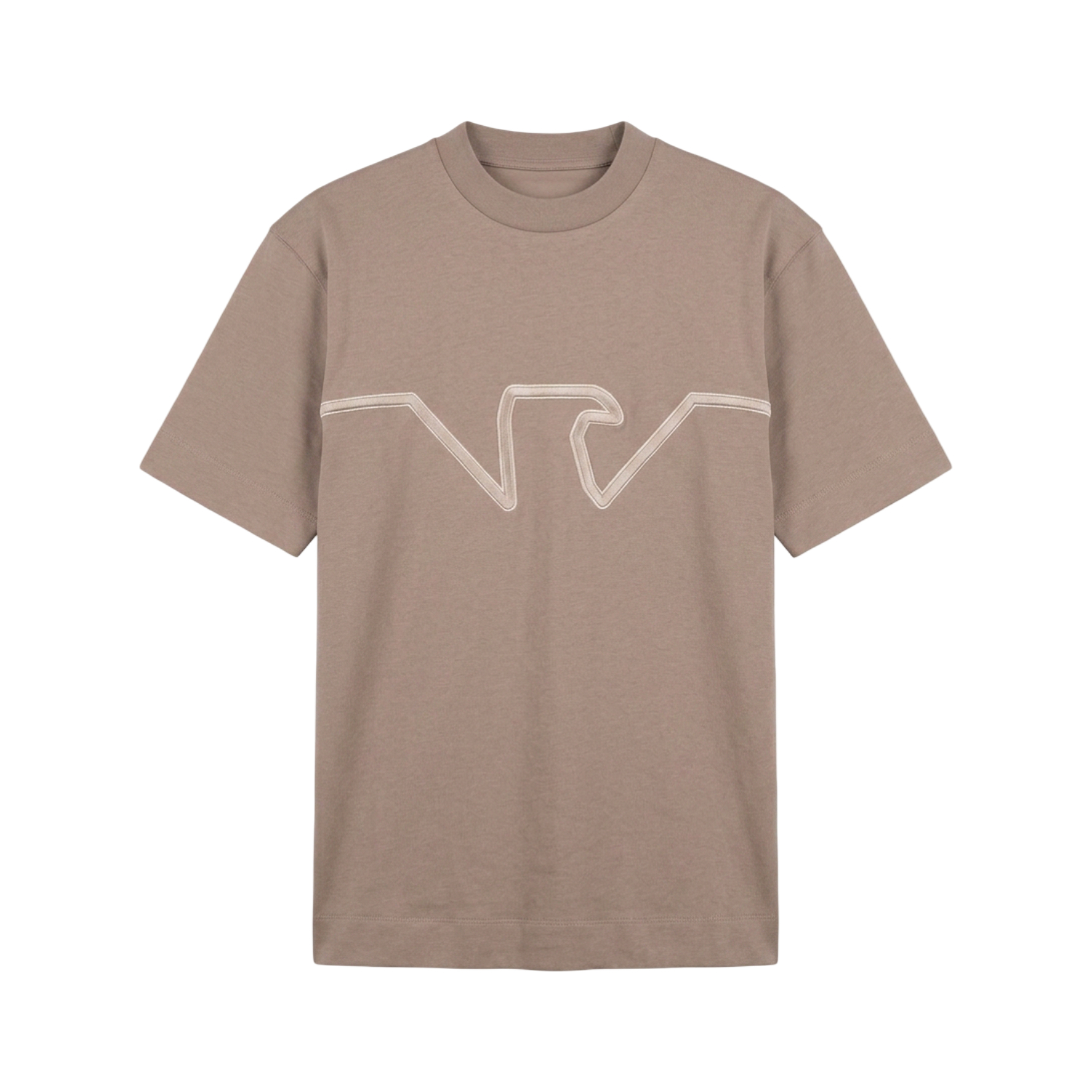 EMPORIO ARMANI T-SHIRT UOMO CON MAXI LOGO FRONTALE - 6D1TQ91JWZZ