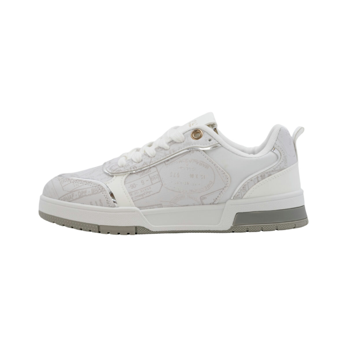 Sneakers ALV by Alviero Martini con lacci e stampa timbri viaggio - ALVSD0240